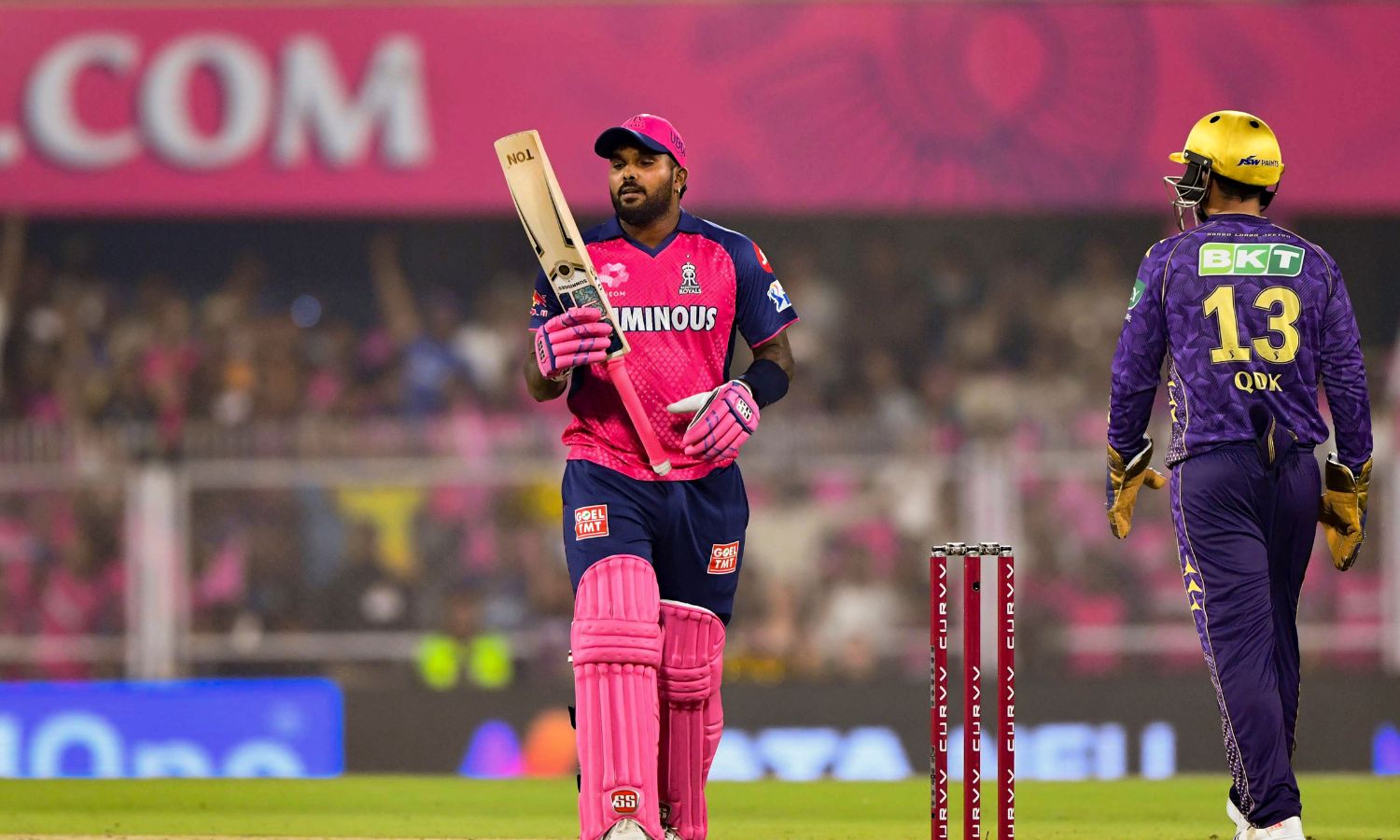 RR vs KKR