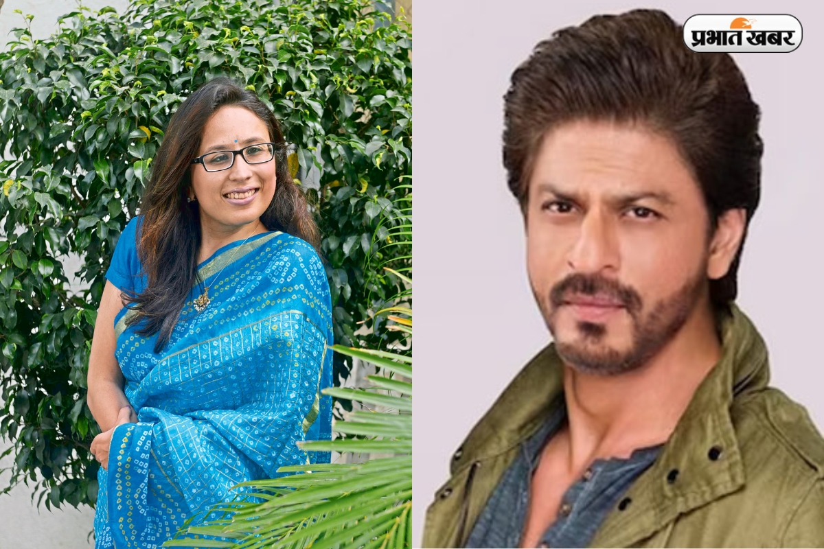 Rdhika Gupta(Left) And Shah Rukh Khan(Right)
