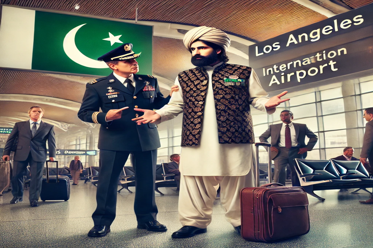 America stopped Pakistan ambassador KK Ahsan Wagan from entering its country