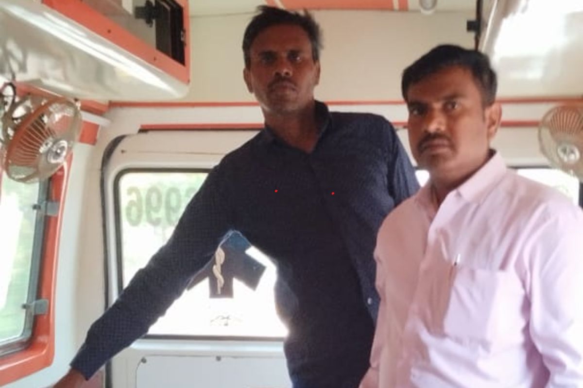 जिन्होंने लाया रवि कुमार चौधरी का शव, प्रभात खबर
