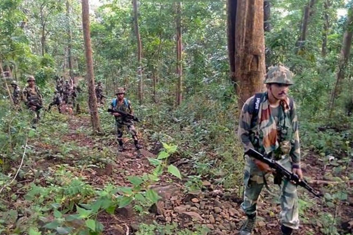 Security Forces killed 22 Naxalites in Chhattisgarh