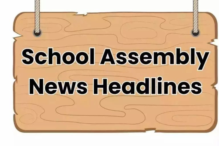 Today School Assembly News Headlines 26 August 2025: स्कूल असेंबली के लिए 26 अगस्त की समाचार सुर्खियां