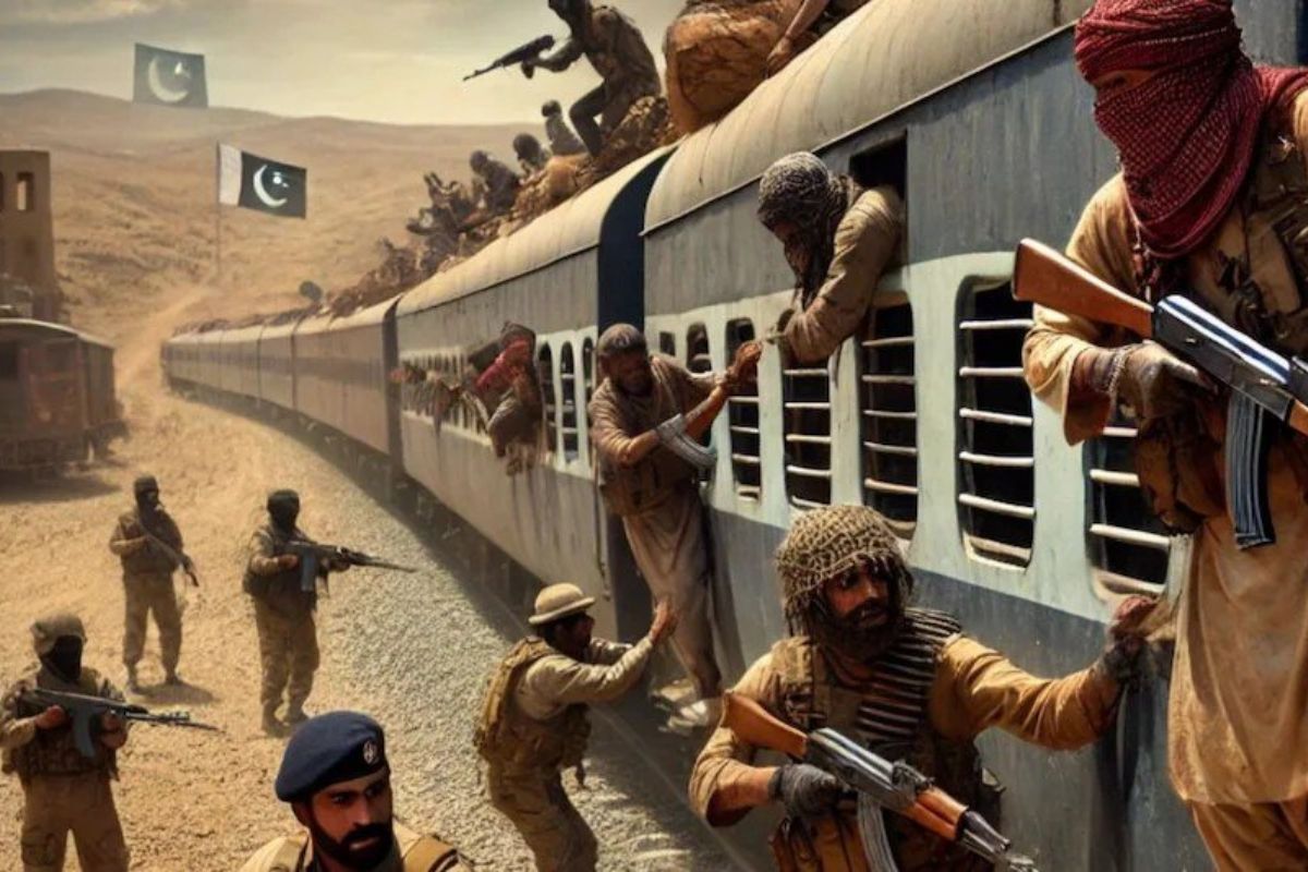 Train Hijacked In Pakistan