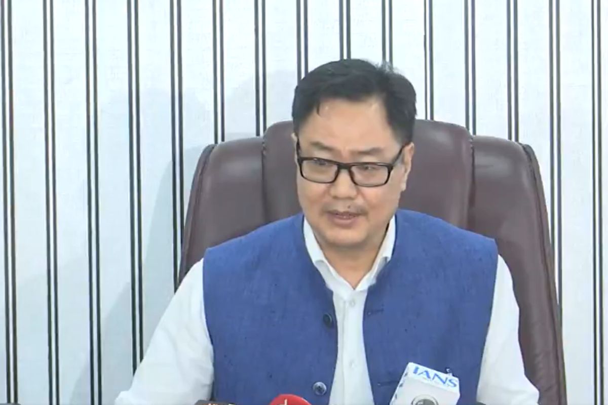 Union Minister of Minority Affairs Kiren Rijiju