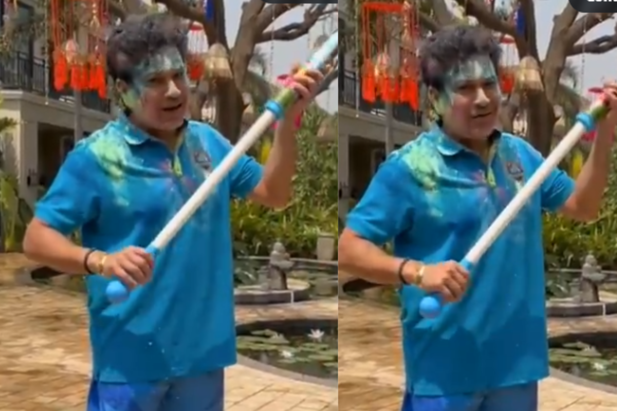 Sachin Tendulkar Holi 2025
