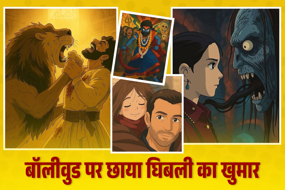 Ghibli Trend with Bollywood
