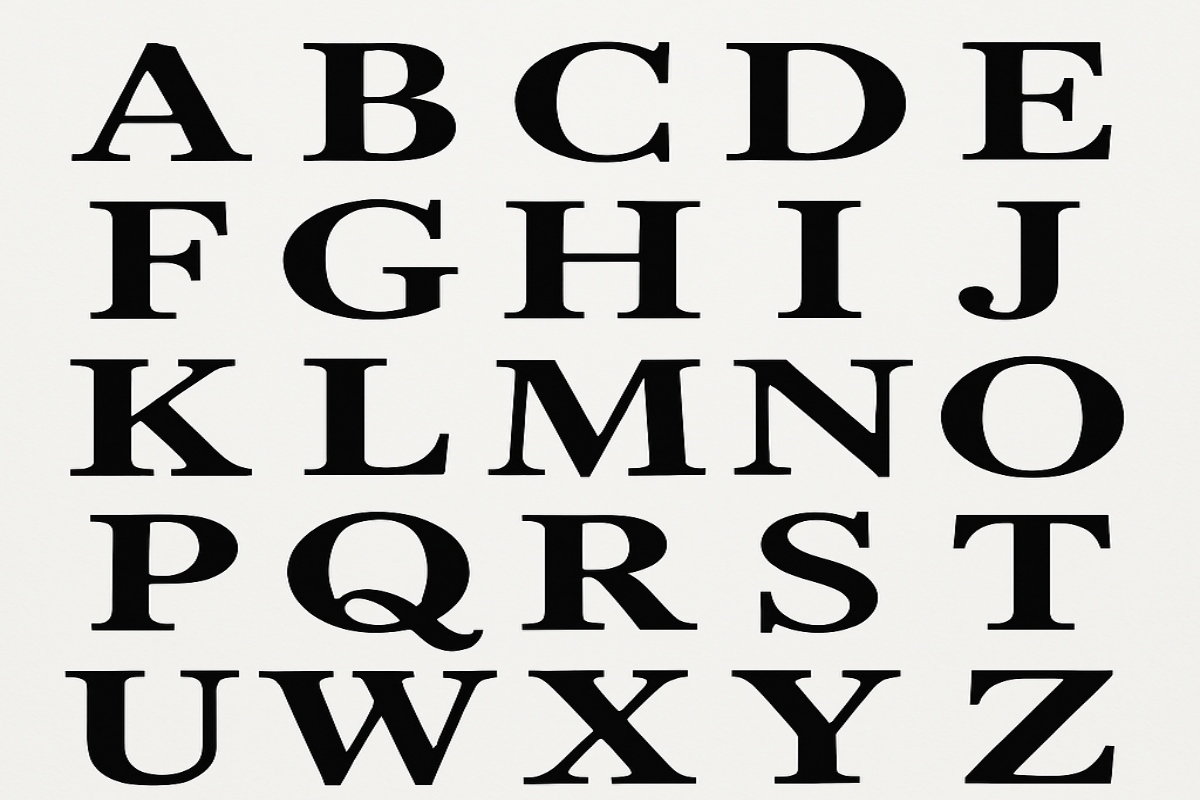a to z letter