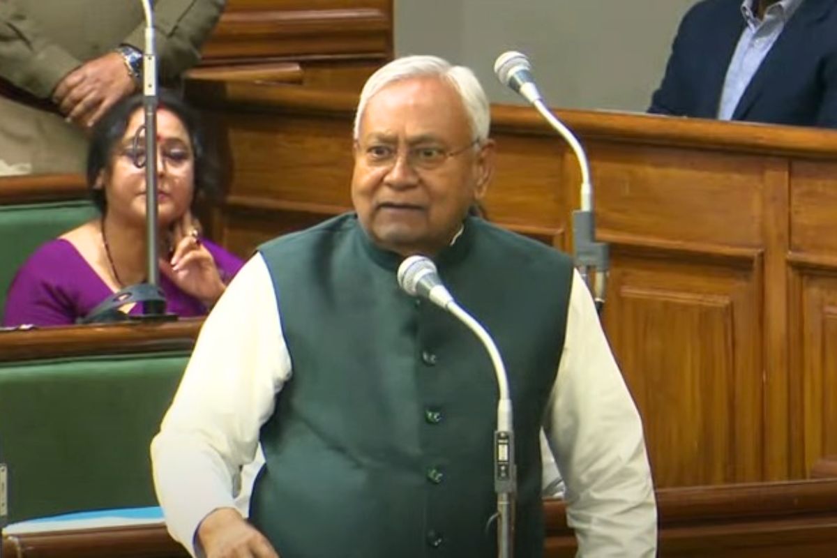 cm nitish kumar| CM Nitish takes a tough stand on opposition's protest against violence against women in Bihar assembly