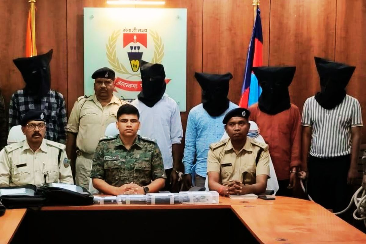 crime news seraikela kharsawan bharat finance company loot czase