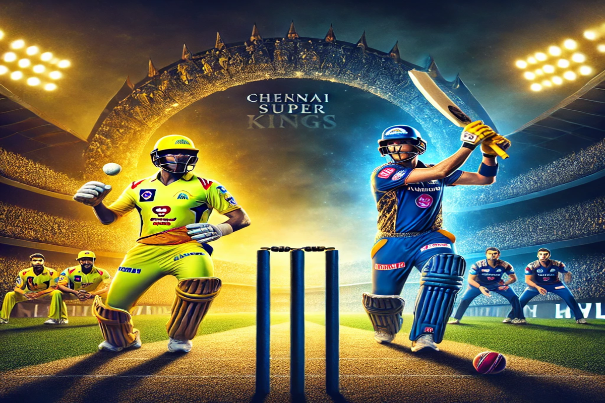 AI Image CSK VS mumbai indians Memorable match