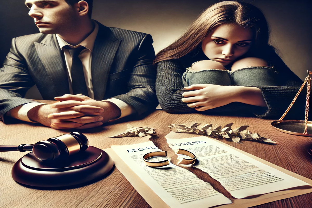 AI Image Know reason for couple divorce