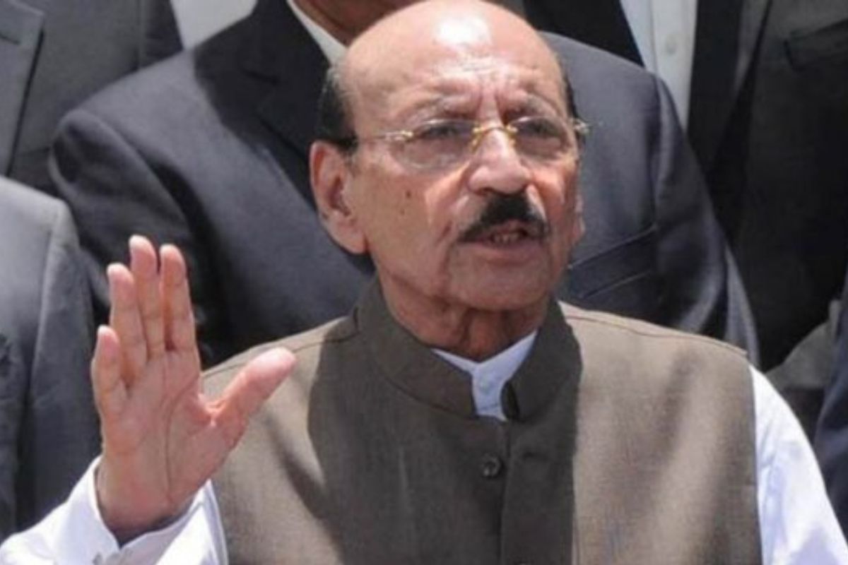 former Sindh chief minister Syed Qaim Ali Shah