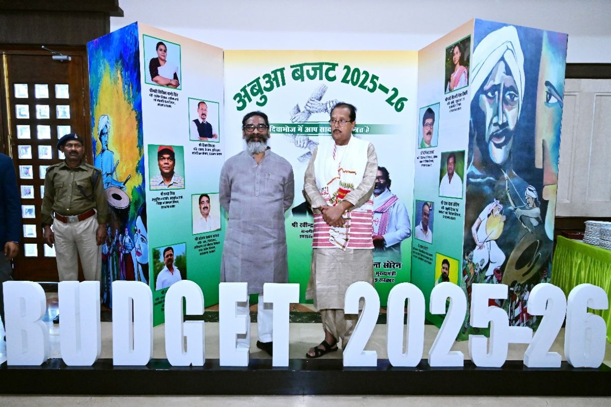 hemant soren and radha krishna kishore budget