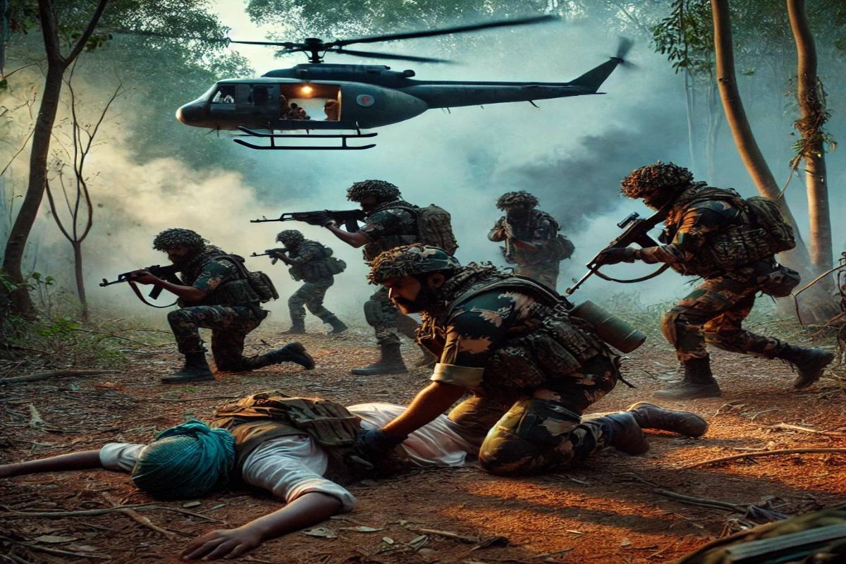 AI Image Naxalites Killed