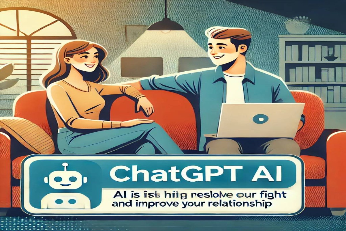 AI Image ChatGPT resolves couple fight
