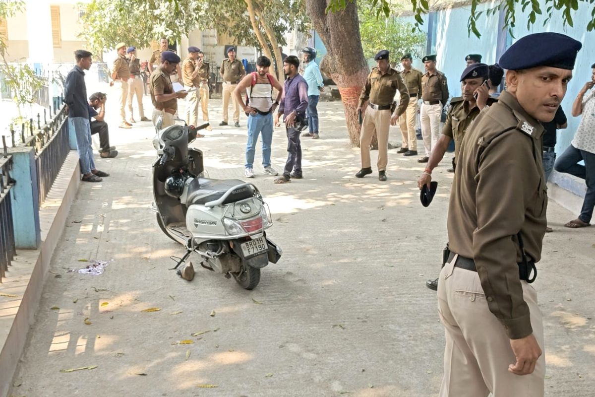 patna crime news| Crime News: Murder in broad daylight in Patna, scooty rider shot dead in the head