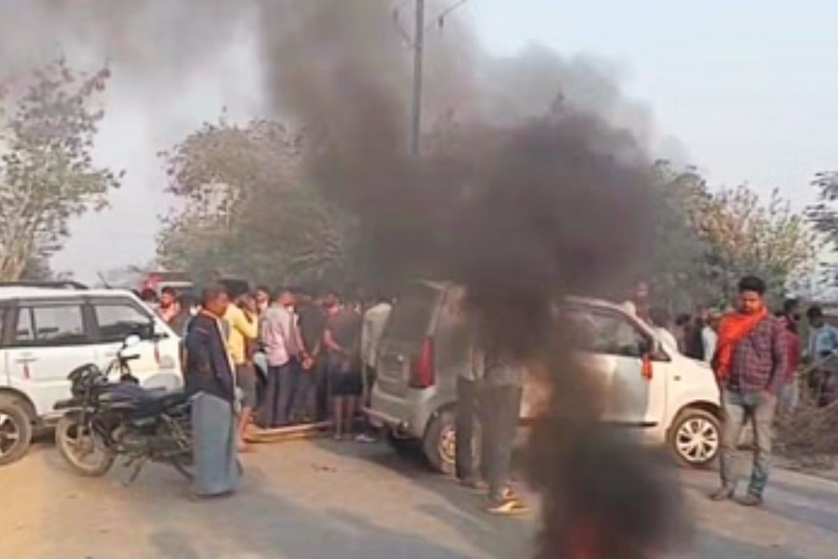 siwan bihar police attack| Crime News: Young man murdered after kidnapping in Bihar, angry people beat up policeman