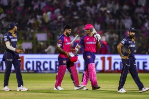 Rajasthan Royals Record win over GT.