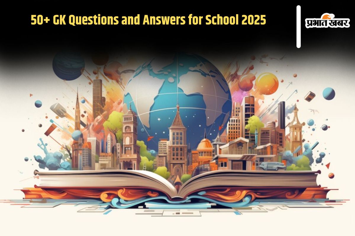 50+ GK Questions and Answers for School 2025