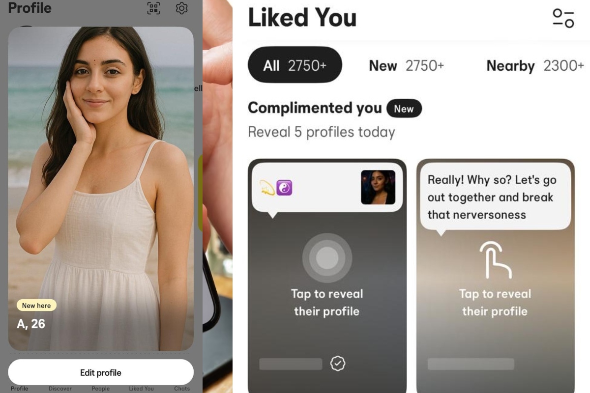 AI Girl Bumble Fake Profile Viral