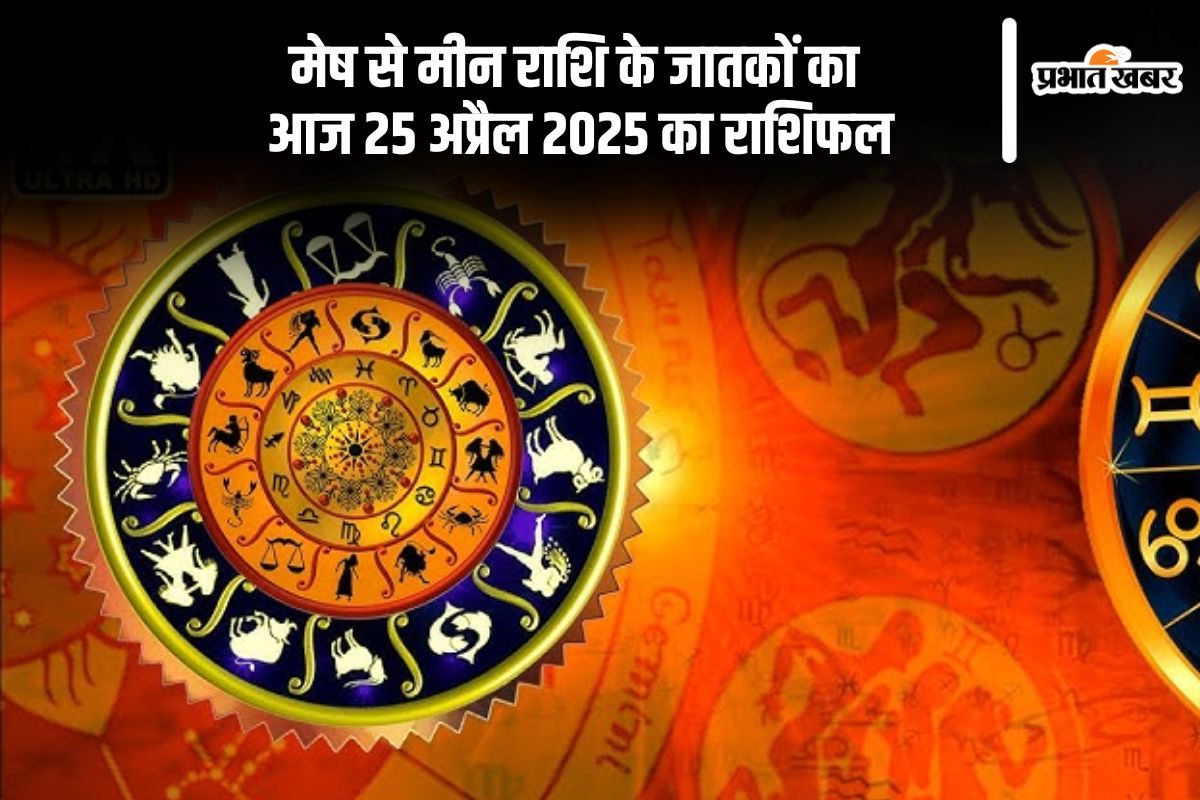 Aaj Ka Rashifal 25 april 2025 in Hindi