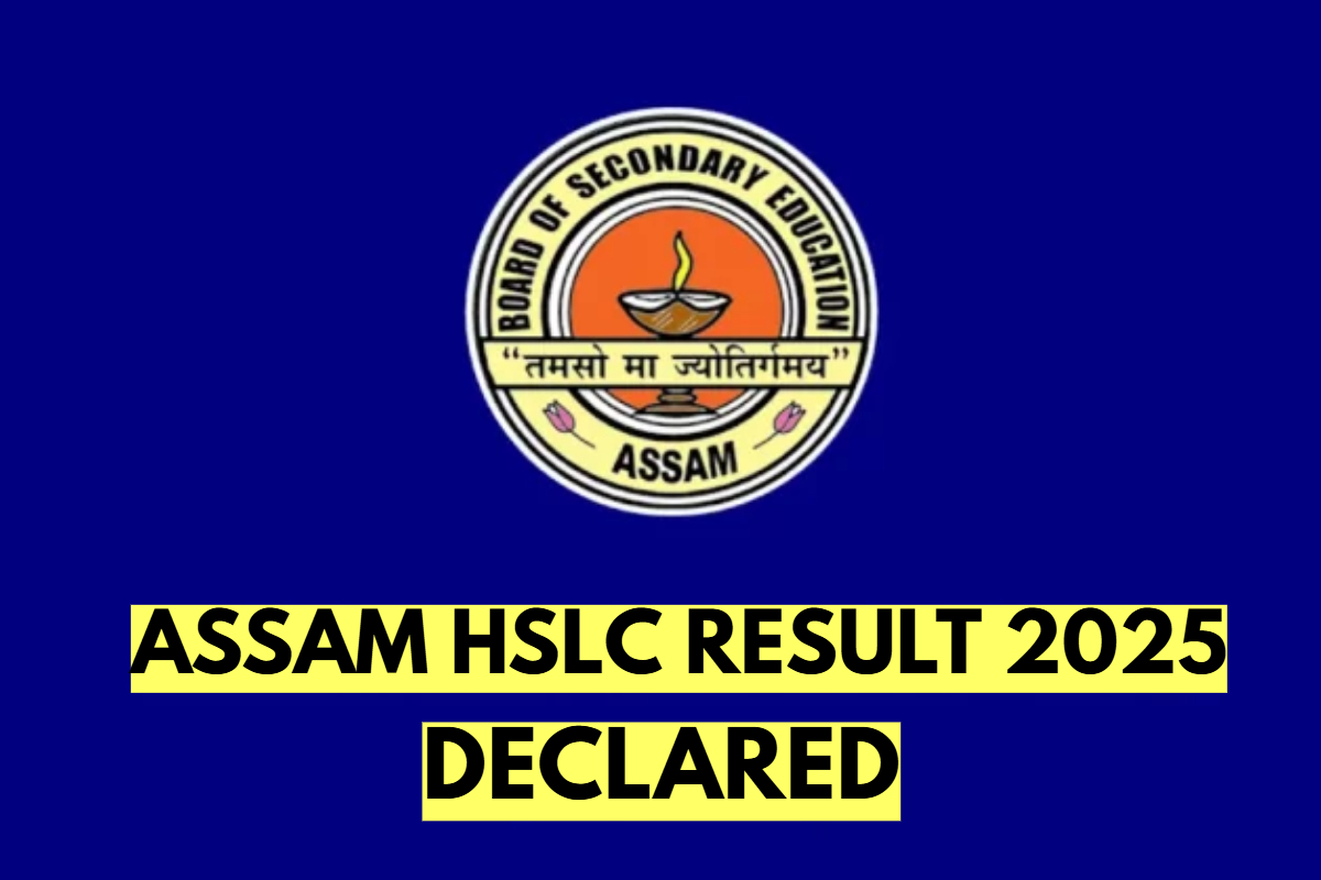 Assam SEBA HSLC Result 2025 OUT