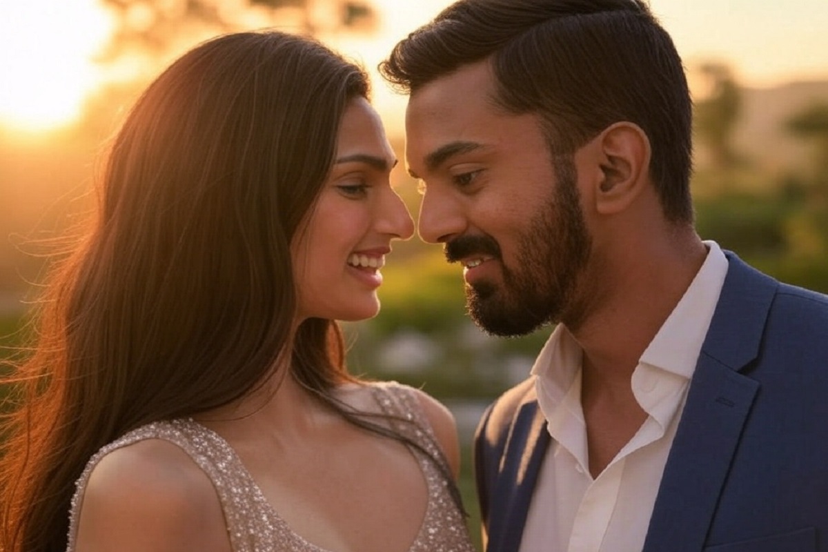 Athiya Shetty with KL Rahul
