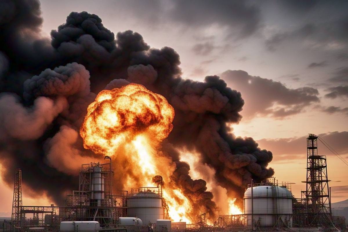 Attack on Oil Depo