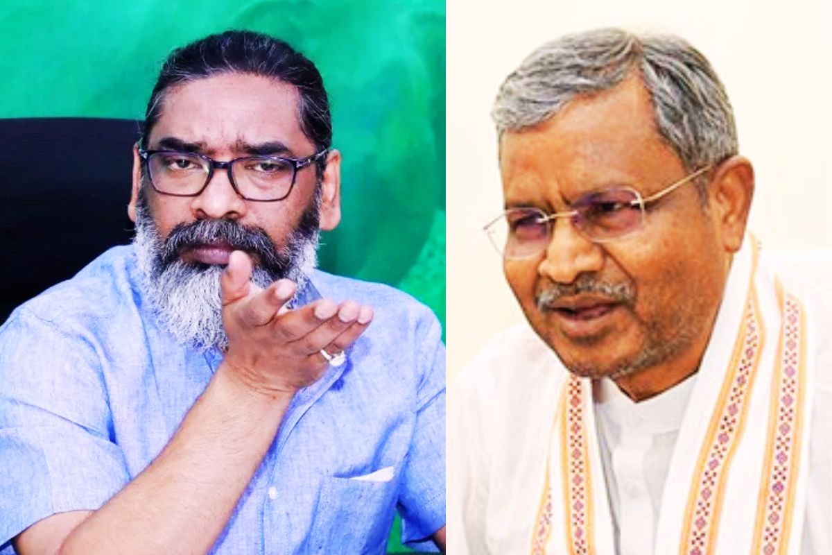 Babulal Marandi Hemant Soren