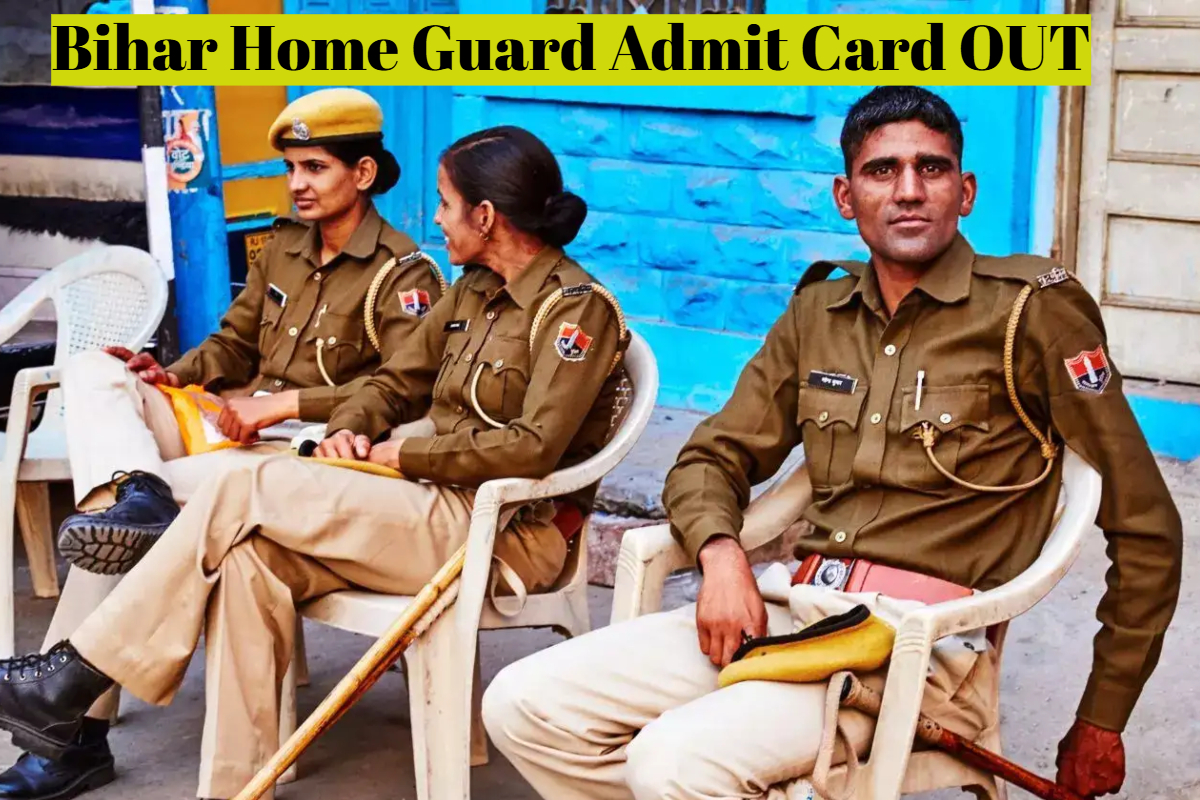 Bihar Home Guard Admit Card OUT