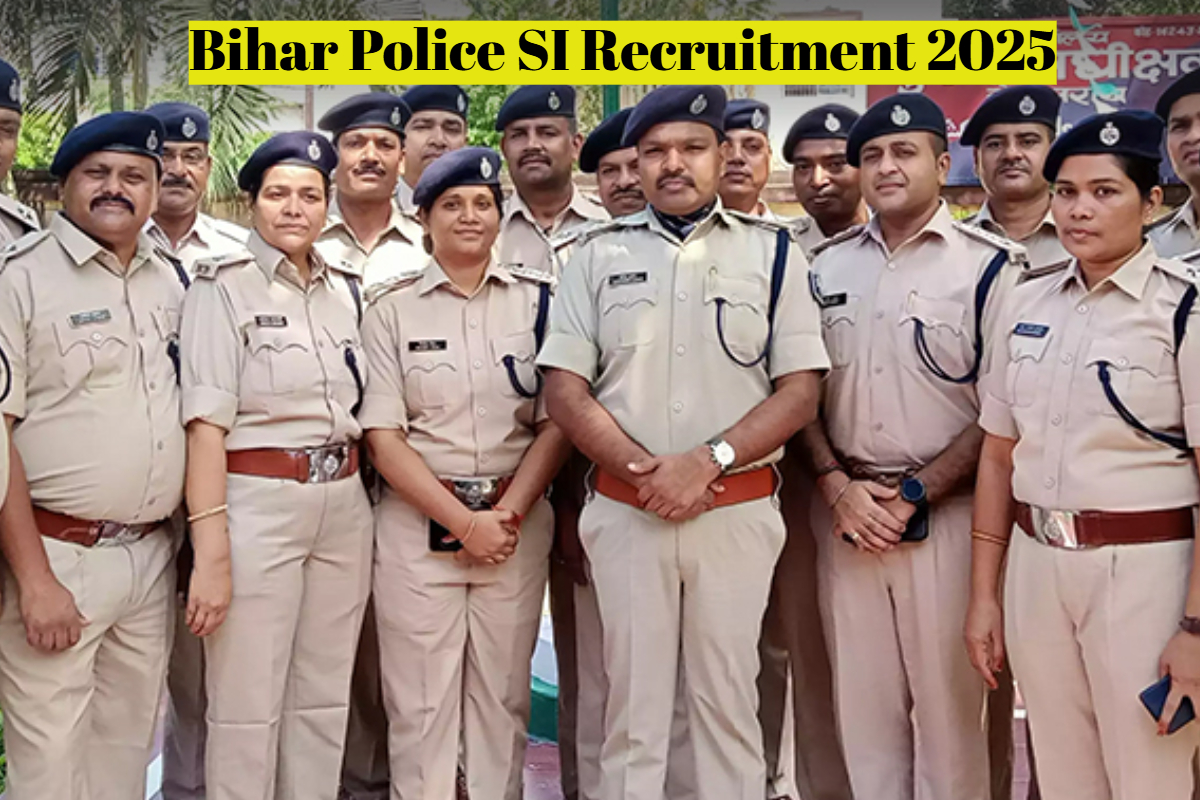 Bihar Police SI Recruitment 2025