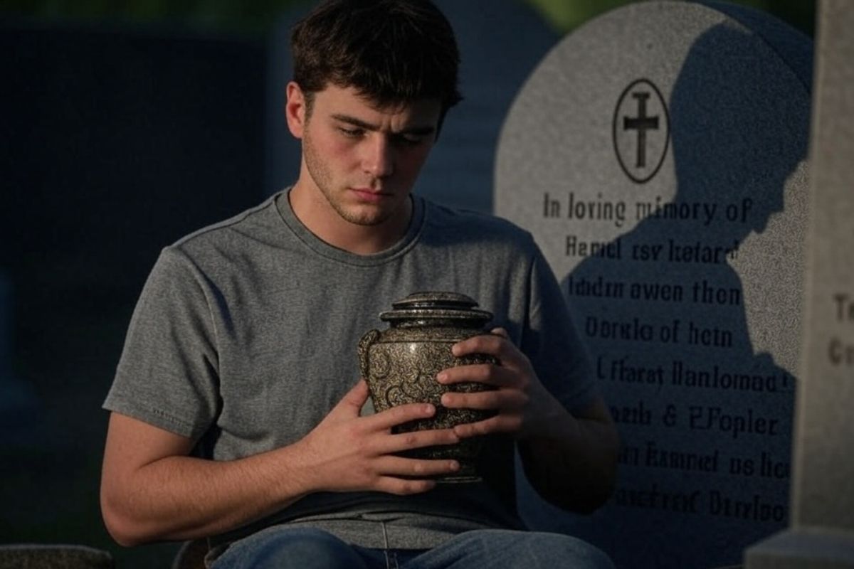 AI Image Boyfriend stole girlfriend father ashes in Taiwan