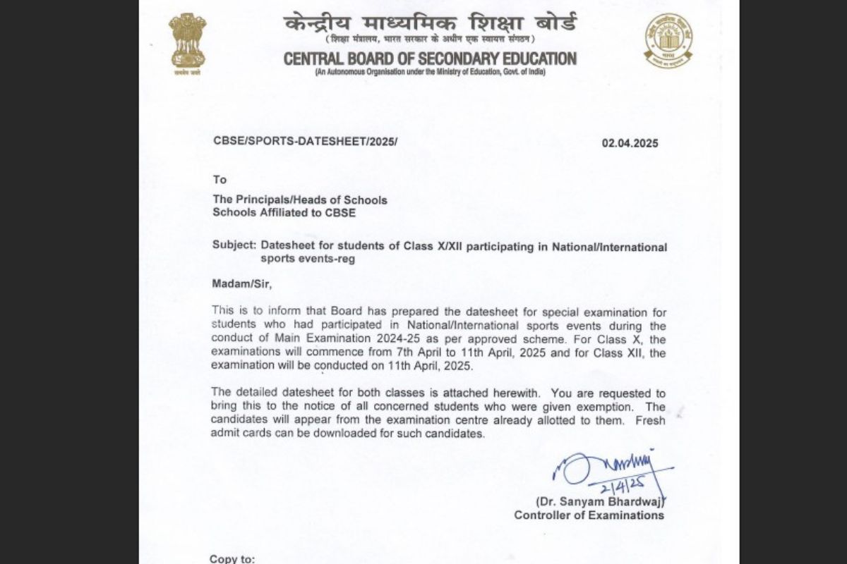 CBSE Exam 2025