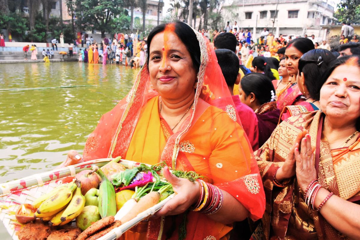 Chaiti Chhath Puja in Dhanbad