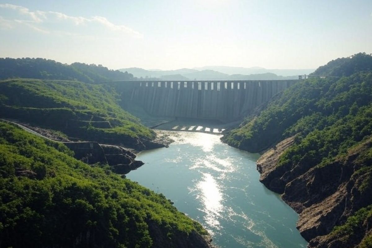 AI Image China Brahmaputra Mega Dam