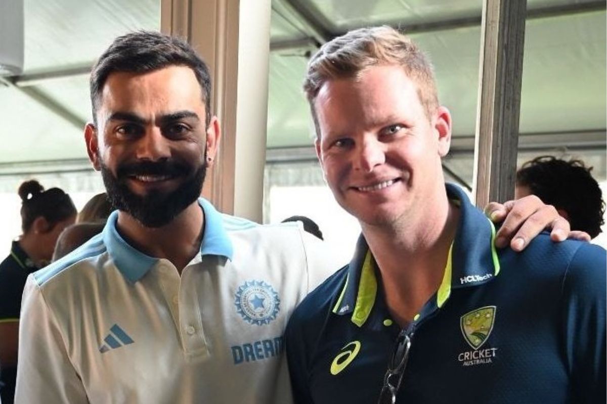 Virat Kohli and Steve Smith