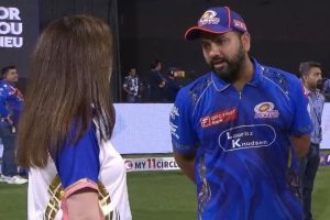 Rohit Sharma and Nita Ambani
