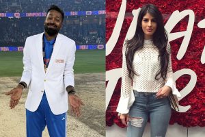 Hardik Pandya and Jasmin Walia
