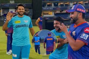 Shardul Thakur and Rohit Sharma