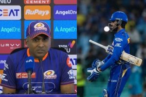 Mahela Jayawardene and Tilak Varma
