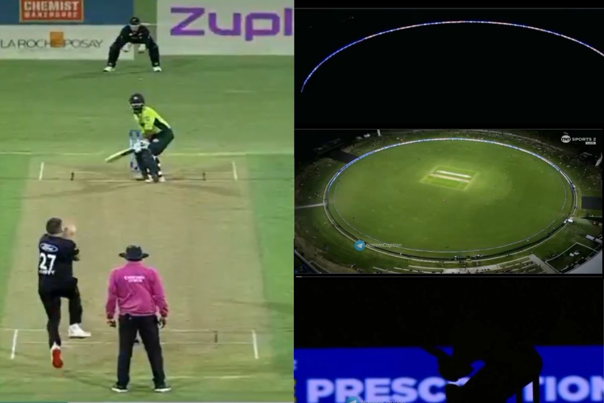 PAK vs NZ, 3rd ODI, Sudden Lights Off