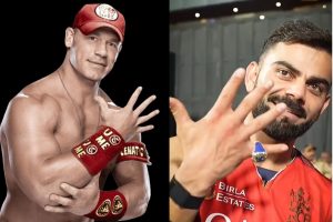 Jhon Cena and Virat Kohli