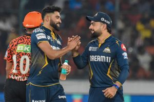 Mohammad Siraj and Rashid Khan