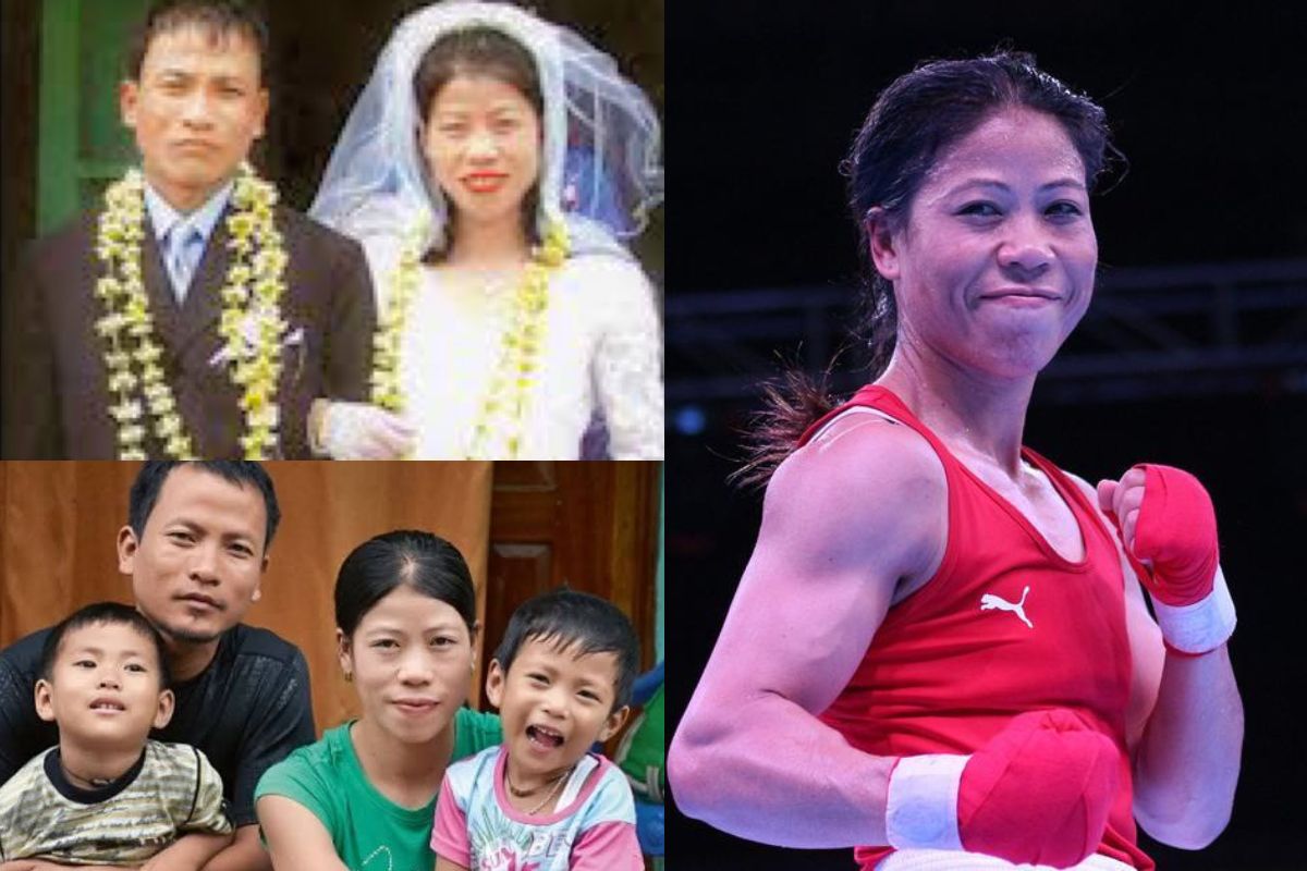 M C Mary Kom and Karong Onkhole
