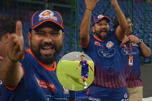 Rohit Sharma and Trent Boult.