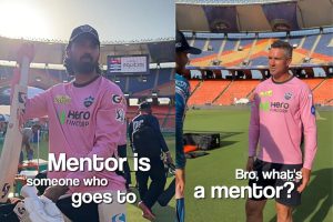 KL Rahul and Kevin Pietersen