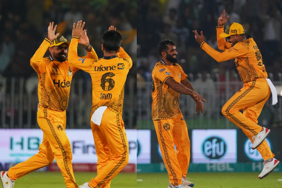 Babar Azam Celebrates Wickets.