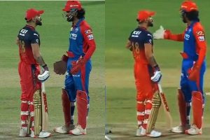Virat Kohli and KL Rahul Heated Moment.