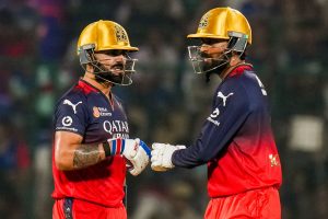 Virat Kohli and Krunal Pandya