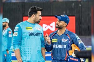 Zaheer Khan and Rishabh Pant